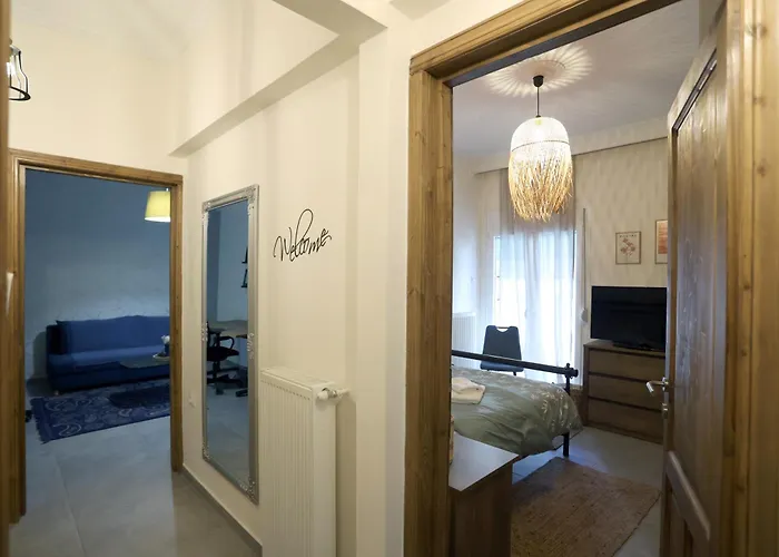 Appartement στυλ & άνεση στο κέντρο La Maison 12 ανακαινισμένο Larissa